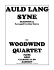 Auld Lang Syne - Woodwind Quartet