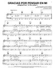 Gracias Por Pensar En Mi (Adapted from "A Via Lactea") mini preview