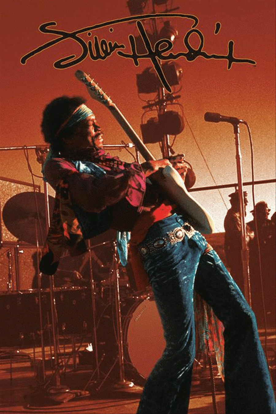 Jimi Hendrix Sepia Poster 24 X 36 Posters & Prints scores gallery preview page 2