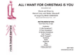 All I Want For Christmas Is You