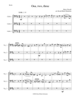 Eight Classical and Traditional Canons for 3 cellos