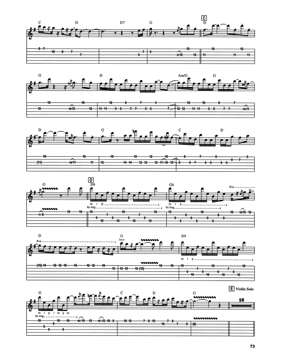 Mockingbird Variations Mockingbird Variations Electric Guitar scores gallery preview page 2