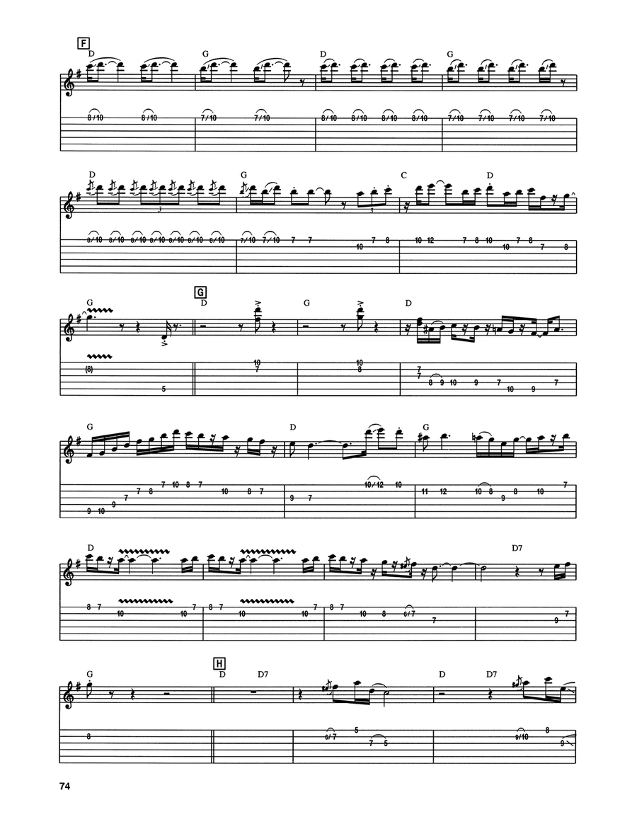 Mockingbird Variations Mockingbird Variations Electric Guitar scores gallery preview page 3