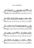 Joy to the World for piano.