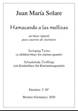 Hamacando a las mellizas [clarinet quartet]