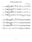 Trombone Quartet No 4