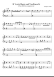 If You're Happy and You know it (Piano solo/accompaniment Royal Grade 1-2) Each song repetition in d