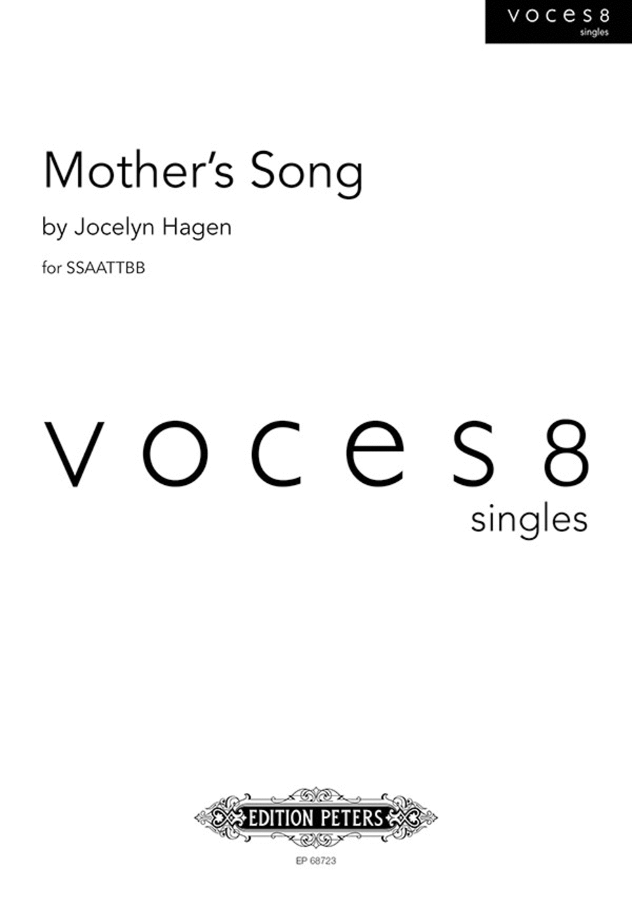 Mother's Song for SSAATTBB Choir SSAATTBB scores gallery preview page 1
