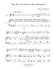 Take My Life and Let It Be Consecrated (Flute-Piano)