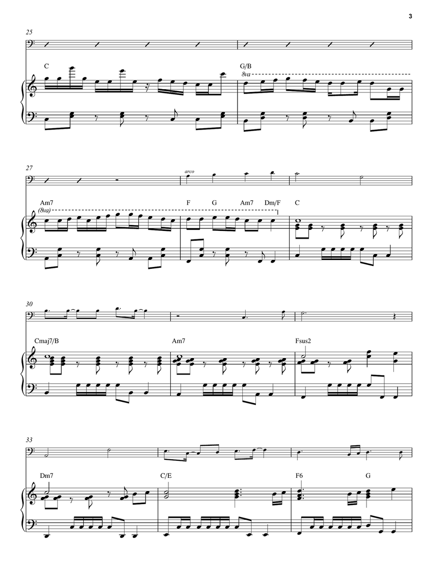 Over The Rainbow/Simple Gifts (from The Wizard Of Oz) Piano scores gallery preview page 3
