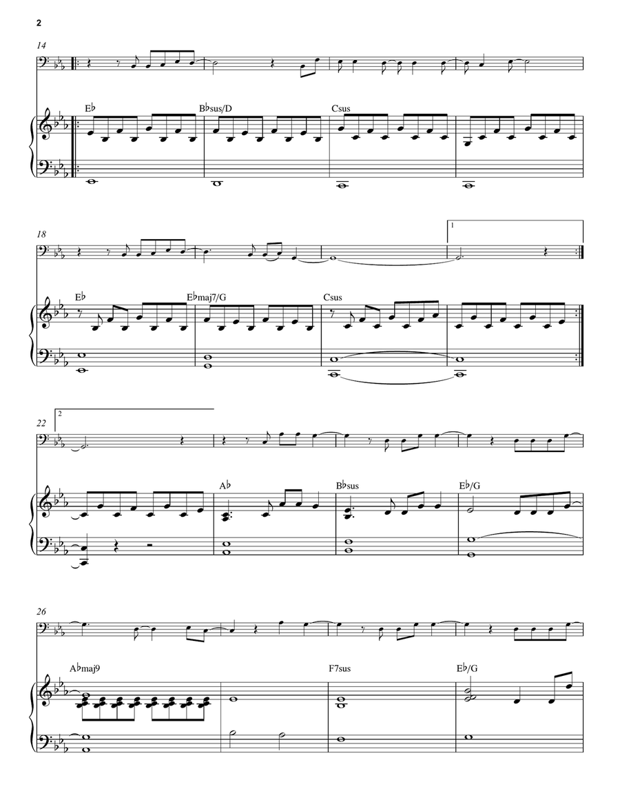 Titanium/Fauré Pavane Titanium/Fauré Pavane Piano scores gallery preview page 2