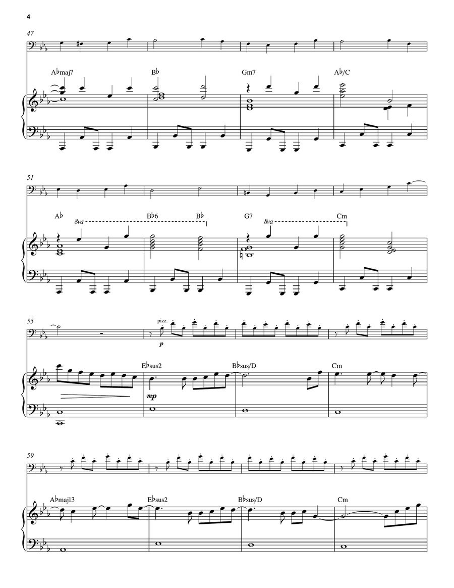 Titanium/Fauré Pavane Titanium/Fauré Pavane Piano scores gallery preview page 4