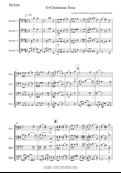 O Christmas Tree for Bassoon Quartet
