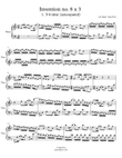 (Syncopated) Bach: Invention no. 8 x 3, op. 59