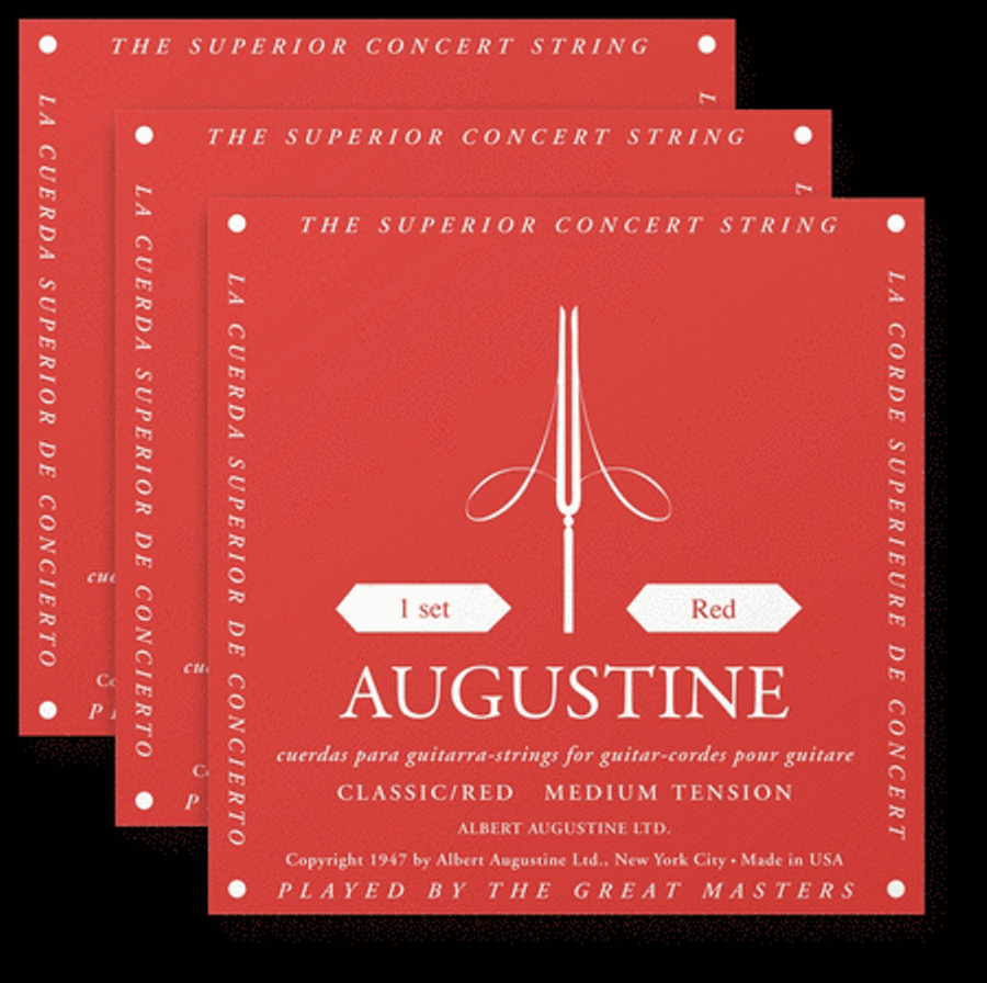 Classic/Red – Medium Tension Nylon Guitar Strings Musical Instruments scores gallery preview page 1