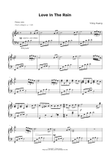 Love in the Rain Piano Solo by Yiling Huang