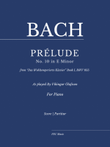 PRÉLUDE No. 10 in E Minor (from Book I, BWV 855) - As played by Víkingur Ólafsson mini preview