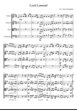 Loch Lomond for String Quartet