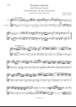 J S Bach Recit. and Aria from The Easter Oratorio, BWV 249. Duet for Flute and Alto Flute