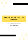 Angels We Have Heard On High (For violin, piano and chords)
