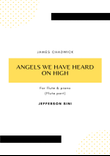 Angels We Have Heard On High (For flute & piano - flute part)