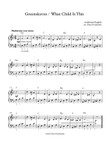 Greensleeves / What Child Is This