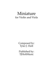 Miniature, Op. 16