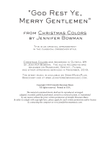 God Rest Ye, Merry Gentlemen