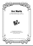 Franz Schubert's Ave Maria - Amazing arrangement for piano trio (pno, vln or flute & cello)