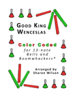 Good King Wenceslas for 13-note Bells and Boomwhackers (with Color Coded Notes)