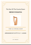 Star of the county down - 12 String Harp