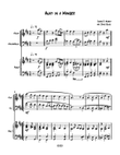 Away in a Manger (violin and cello duet) with optional piano accompaniment