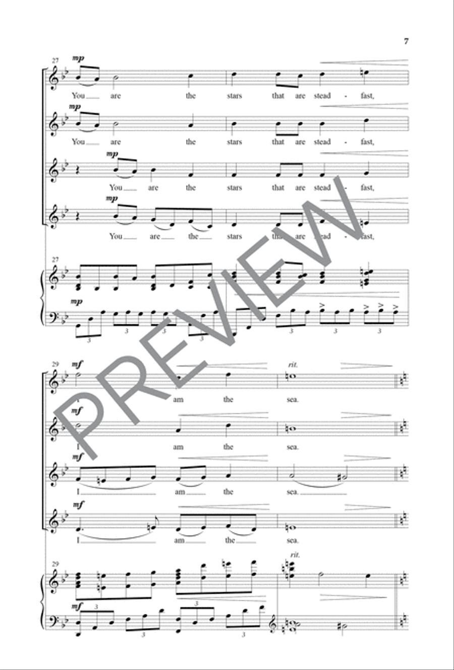 I Am The Wind I Am The Wind SSAA scores gallery preview page 8