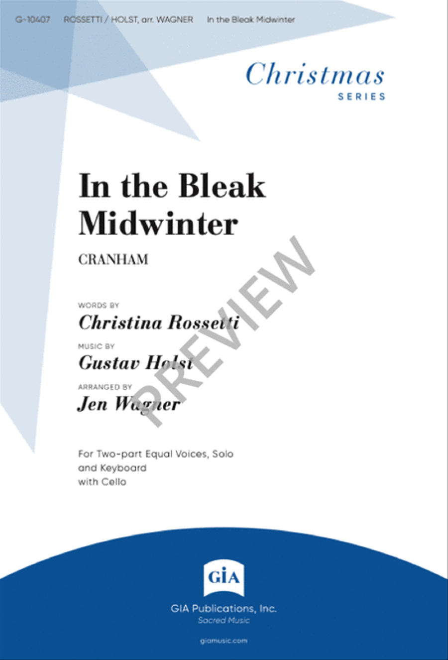 In the Bleak Midwinter - Two-part edition 2-Part scores gallery preview page 2
