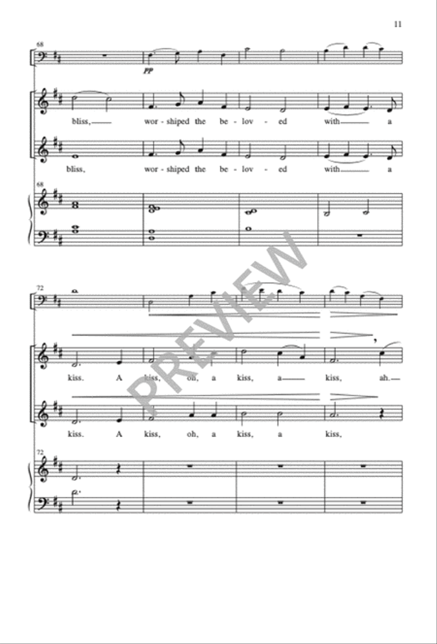 In the Bleak Midwinter - Two-part edition 2-Part scores gallery preview page 12