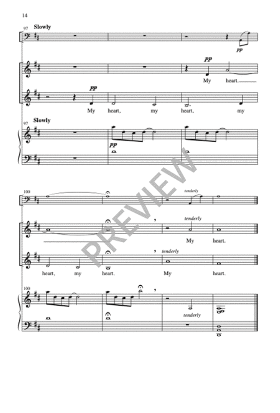 In the Bleak Midwinter - Two-part edition 2-Part scores gallery preview page 15