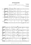 INVENI DAVID - WAB 19 - BRUCKNER - Arr. for SATB and Organ