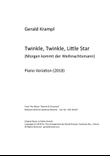 Twinkle, Twinkle, Little Star (Morgen kommt der Weihnachtsmann)