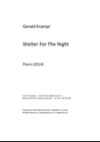 Shelter For The Night