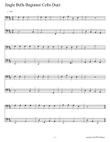 Jingle Bells For Beginning Cello
