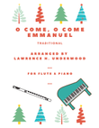 O Come, O Come Emmanuel for Solo Flute