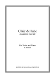 Clair de lune (A Minor)