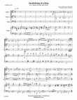 THE BIRTHDAY OF A KING - 2 Violins & Cello with Piano Accompaniment