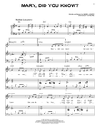 Mary, Did You Know? [Jazz Version] (arr. Brent Edstrom)