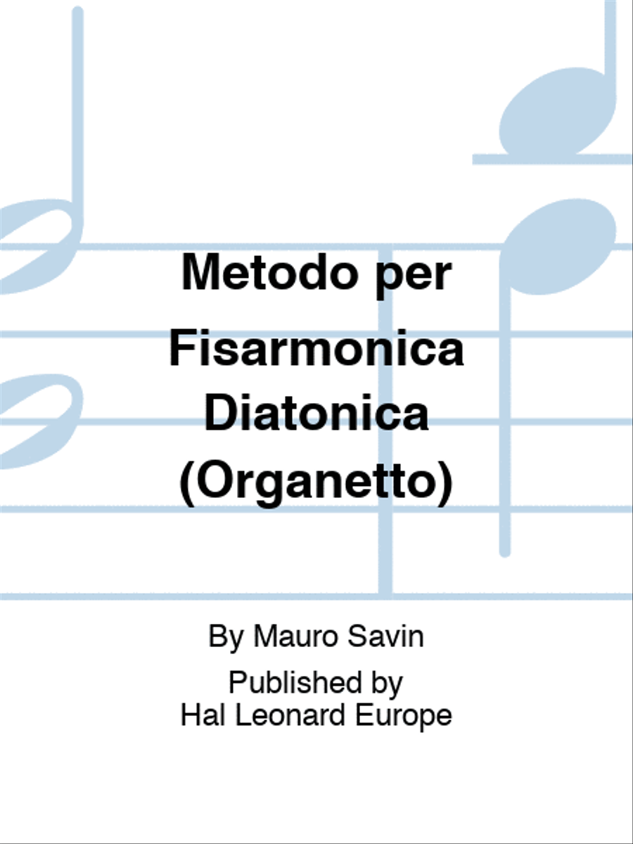 Metodo per Fisarmonica Diatonica (Organetto) Accordion scores gallery preview page 1