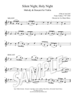 Silent Night, Holy Night - Violin melody & descant