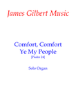 Comfort, Comfort Ye My People