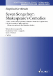 Seven Songs from Shakespeare's Comedies