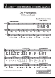 Das Vespergeläut - Les cloches des vêpres