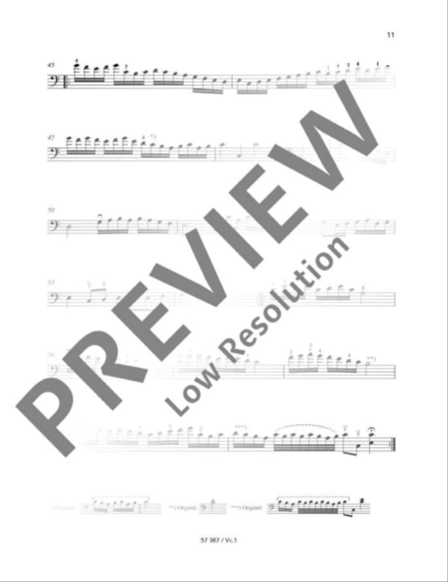 Cello Duets String Duet scores gallery preview page 12